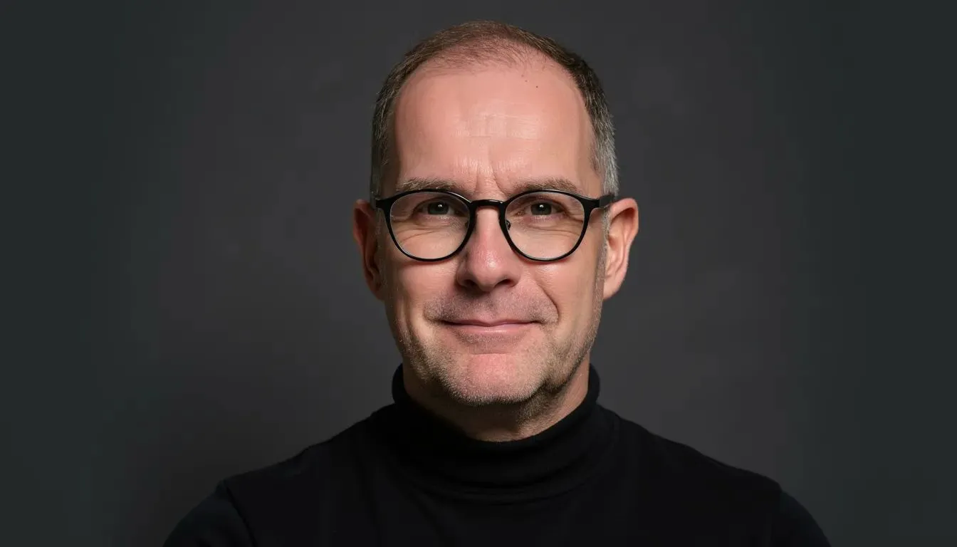 AI-generated job application photo example